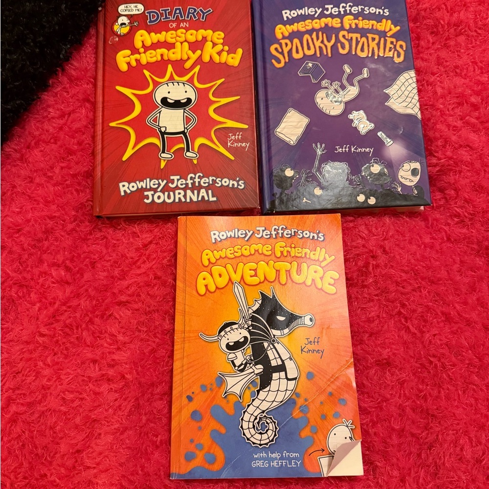Rowley Jefferson's Awesome Friendly Adventure Book Trio